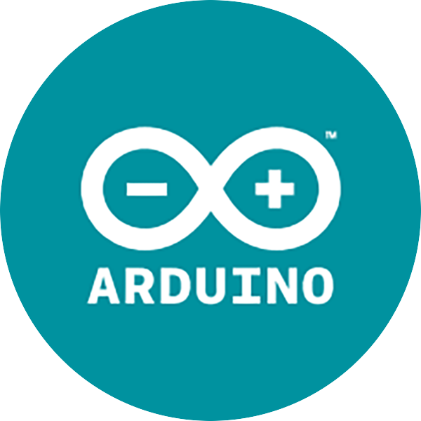 Circuit-board logotype for the Arduino IDE microcontroller programming environment